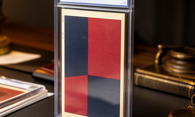 Graded Marvel comic in a protective case photographed against a collector's desk